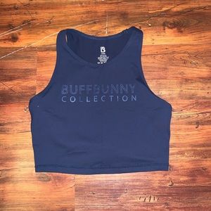 Buffbunny navy aurora crop